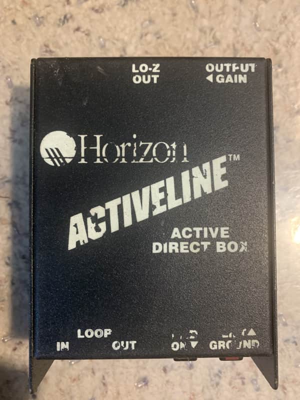 Horizon Actvieline Active direct Box mid 90s - Black image 1