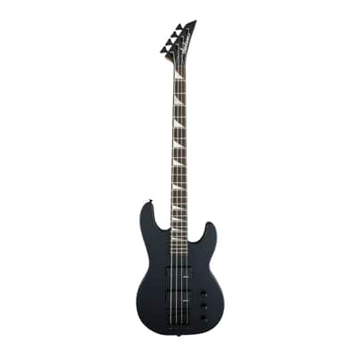 Jackson JS Series Concert Bass JS2 4-String Electric Bass Guitar with Amaranth Fingerboard (Right-Handed, Satin Black) image 1