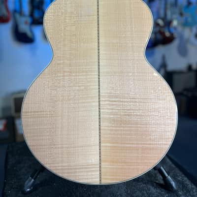Eastman Guitars AC630 Jumbo Acoustic Guitar - Natural, with Eastman Case, FREE PLEK! 378 image 12