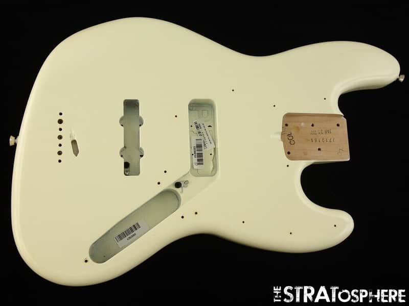 Fender American Professional II Jazz J Bass BODY, USA Olympic White image 1