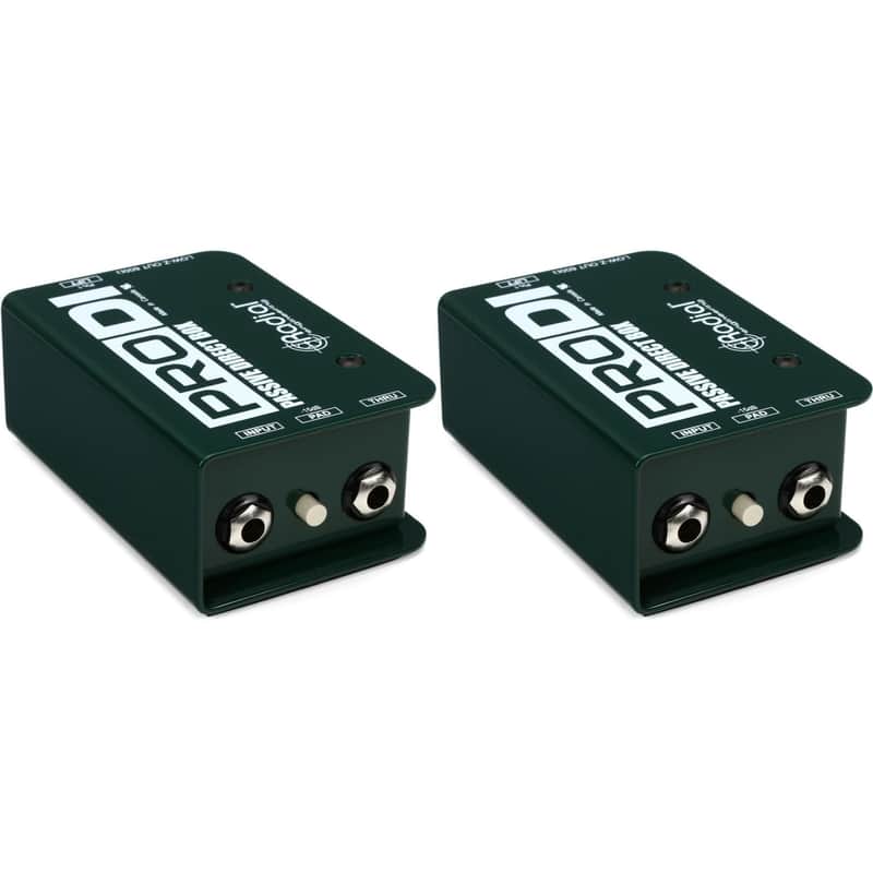 Radial ProDI 1-channel Passive Instrument Direct Box (2-Pack) image 1