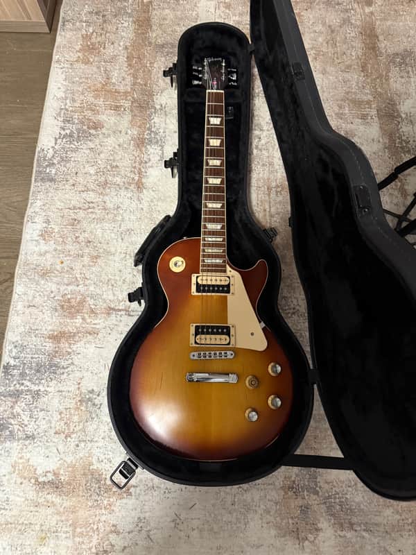 Gibson Les Paul Traditional Pro V Satin 2019 - 2020 - Satin Iced Tea image 1