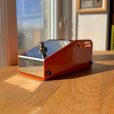ThorpyFX Muffroom Cloud Fuzz 2010s - Silver/Orange/Black image 7
