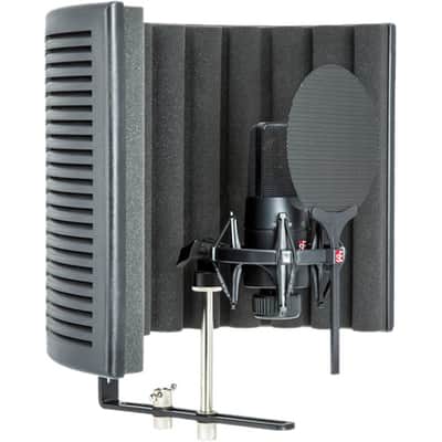 sE Electronics X1S Studio Bundle with Shockmount, RF-X Reflexion Filter, Pop Filter, and Cable  - Black