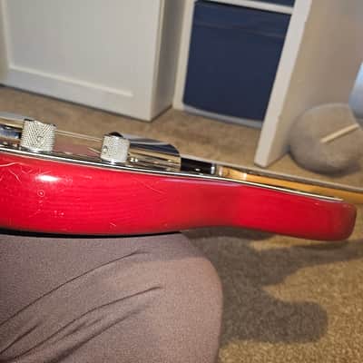 Fender Precision Bass Cherry red image 10
