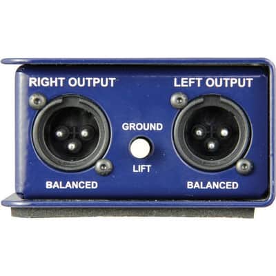 Radial Engineering J48 Stereo 2-Channel Active Instrument Direct Box with 2x XLR Cables, 1x 1/4" Stereo Plug Audio Cable & StreamEye Polishing Cloth image 4
