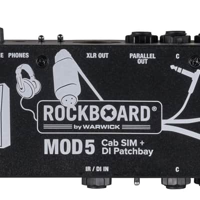 New RockBoard MOD 5 Cab SIM & DI Patchbay for Pedal Boards image 5