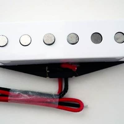 Giovanni  GCS-1 CUSTOM SINGLE GUITAR PICKUP (MIDDLE) WHITE BRAND NEW FAST U.S. SHIP! image 3