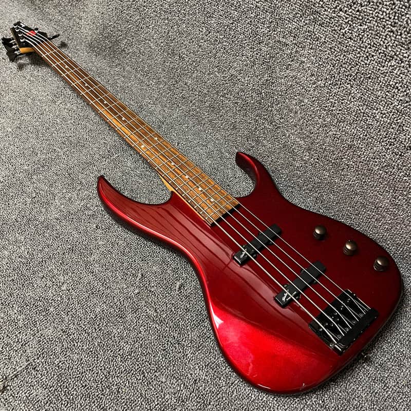Ibanez EX Series EXB445 5-String MIK Electric Bass Metallic Red image 1