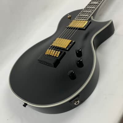 ESP E-II ECLIPSE FT ET Full thickness Evertune Black Gold Fishman Stainless steel + Case - B-Stock image 7