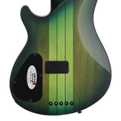 Schecter Daniel Firth Hellraiser Extreme 5 Bass Guitar Cthulu Burst image 5