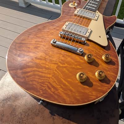 2018 Gibson Custom Shop Historic '59 Les Paul Standard Reissue LPR9 - Royal Teaburst image 12