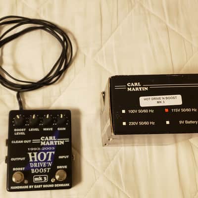 Carl Martin Hot Drive 'N Boost mkIII/mk3 Overdrive/Distortion image 2