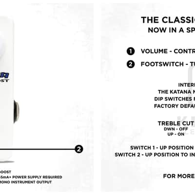 Keeley Katana Mini Boost Pedal image 2