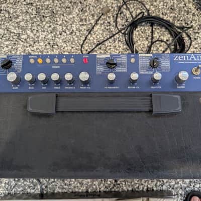 Hughes & Kettner ZenAmp 2x60-Watt 2x12" Digital Modeling Guitar Combo 2004 - 2005 - Black image 2