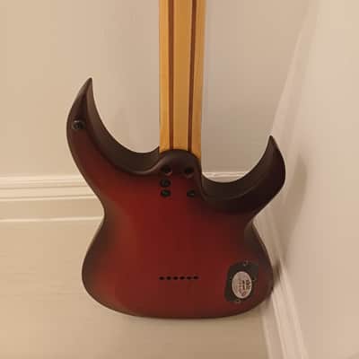 Schecter Sunset 6 Extreme Left-Handed - Scarlet Burst image 5