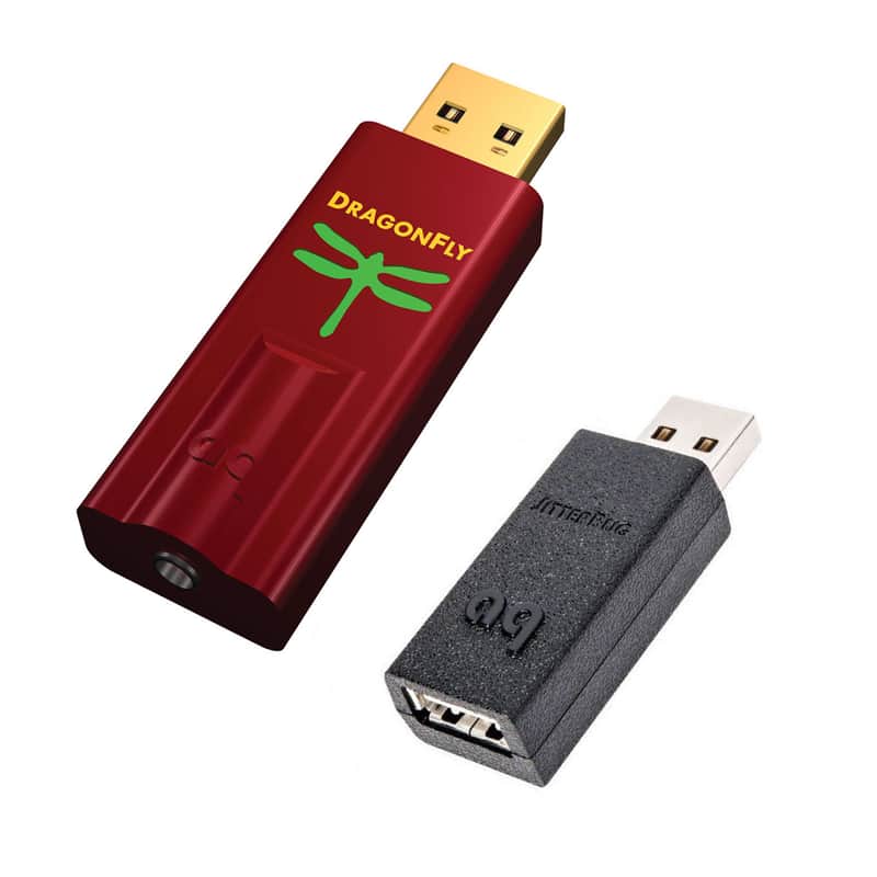 Audioquest: Dragonfly Red USB DAC + JitterBug USB Filter image 1