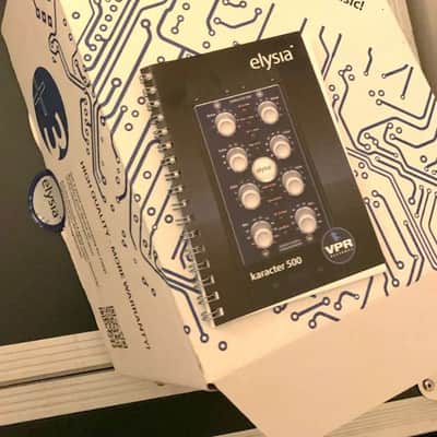 Elysia karacter 500 2-Channel 500 Series Saturator Module 2010s - Blue image 3