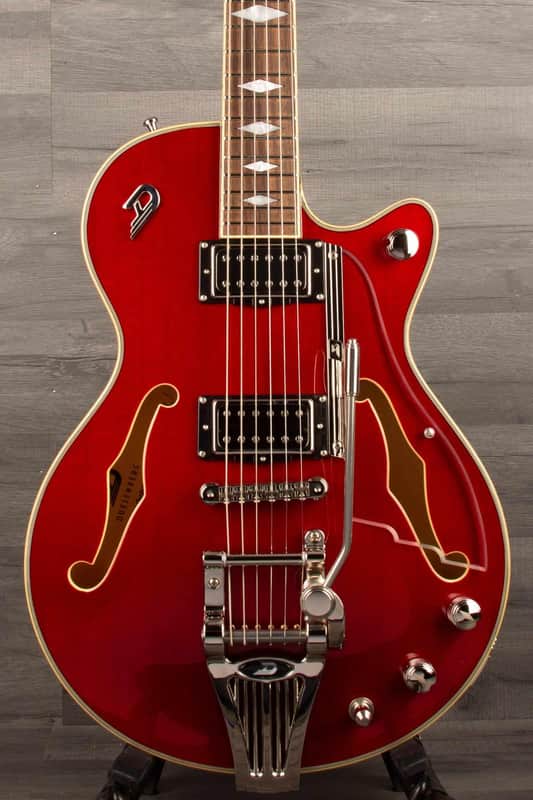 Duesenberg Starplayer TV Deluxe Electric Guitar - Crimson Red image 1