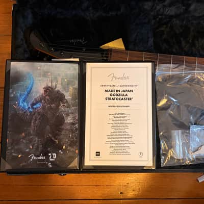Fender MIJ 70th Anniversary Godzilla Stratocaster 2025 - Blue - NEW IN BOX image 9