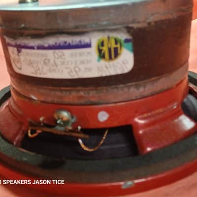 6.5" ALNICO SPEAKER FOUR OHMS 4 OHMS FENDER CHAMP UPGRADE HUGE 3 BRASS BOLT ALNICO CAN MOTOR LARGE VOICE COIL PMR SPEAKER image 4