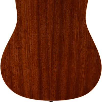 Fender California Standard Redondo Mini Dreadnought Acoustic Guitar, Sapele Top, Natural Sapele image 3