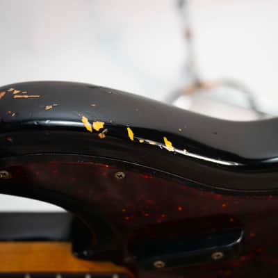 Fender Precision Bass with Rosewood Fretboard 1963 - Black Refin image 19