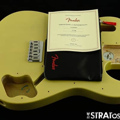 Fender AV II American Vintage 1975 Tele Deluxe BODY + HARDWARE Vintage Blonde image 2