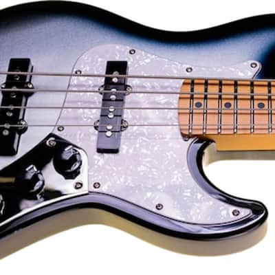 Flight Mini Bass JB MOONBURST Roasted Poplar Body Roasted Maple Neck 4-String Electric Bass Guitar w/Padded Gig Bag image 5