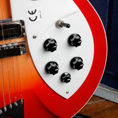 Rickenbacker 360/12c63 Vintage Reissue Fireglo 12-String Electric Guitar image 6