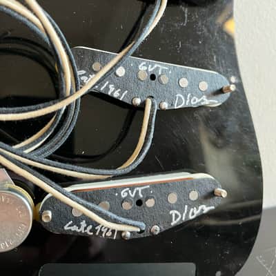 General Vintage Tone - Fully-loaded single-coil Stratocaster pickup / pickguard Late-1961 Heavy Formvar NOS GVT hand-wound pickups - NEW, UNUSED. image 8