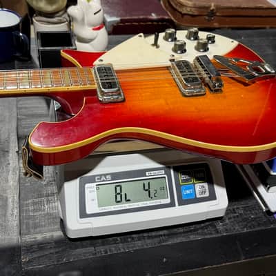Rickenbacker 620/12 12-string 1980 - beautiful Fireglo example like Mike Campbell played forever ! image 11
