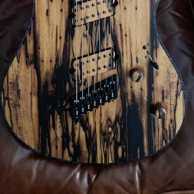 Mayones Regius VF 7 25.4"-27" Pale Moon Ebony TEW Neck TEW Body Bare Knuckle Pickups Ceramic Warpig image 24