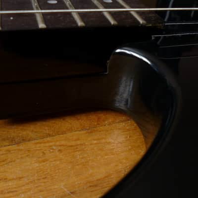 Fernandes Limited Edition Dinky Bass PJS-42 MIJ 1988 Black Lefty image 8