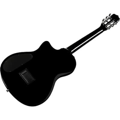 Cordoba Stage Nylon-String Electric Guitar Black Burst Bild 6