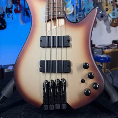 Ibanez Bass Workshop EHB600 Electric Bass Guitar - Charred Champagne Burst Matte, Free Plek! 505 image 1