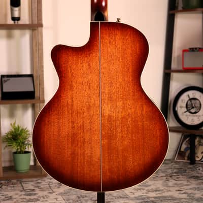 Godin Connaisseur MJ - Ebony Fingerboard, Sunsetburst Maho image 8