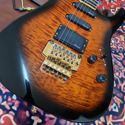 *RARE* 1989 Aria Pro II Diamond Series JX-550 Japan MIJ - Concorde Headstock Lawsuit Era - Excellent Condition image 2