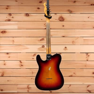 Fender Custom Shop 1959 Custom Telecaster Relic - Wide Fade Chocolate 3 Tone Sunburst-CZ574969 image 9