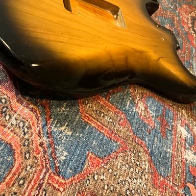 Marty Bell Stratocaster Body - 2-Tone Sunburst image 15
