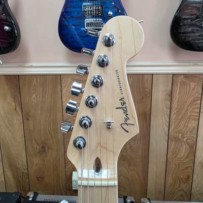 Fender American stratocaster deluxe 2009 - Olympic pearl image 4