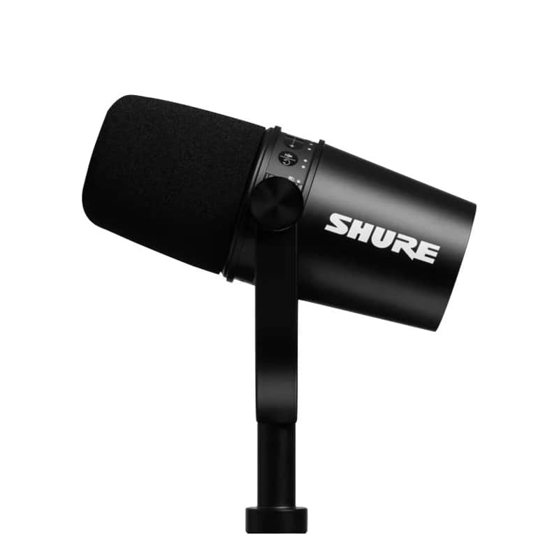 Shure MOTIV MV7 Podcast Microphone, Black, Open Box (Like New) image 1
