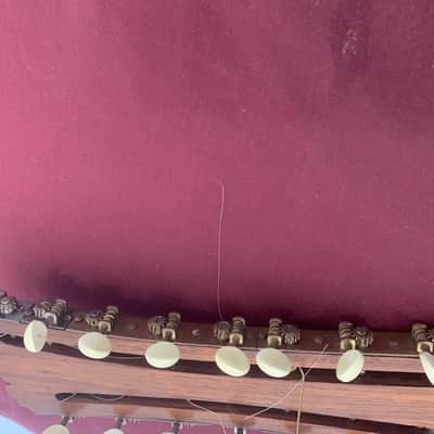 Raffaele Calace Italian folk guitar 1890 - Natural Wood! image 12
