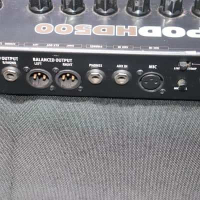 Line 6 POD HD500 Multi-Effect and Amp Modeler 2010 - 2013 - Black image 5