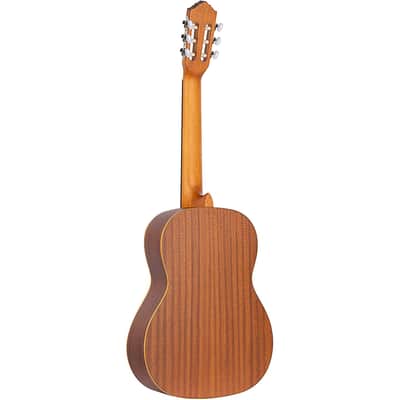 Ortega Guitars 6 String Family Series Full Size Nylon Classical Guitar with Bag, Right, Cedar Top-Natural-Satin, (R122) image 2