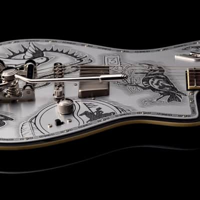 Duesenberg Alliance Series Johnny Depp - Aluminium plate with Johnny Depp tattoo artwor(In Stock) image 3