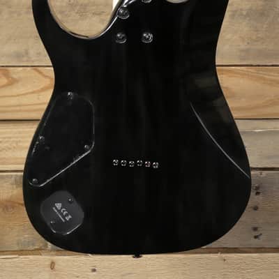 Ibanez RG1121PB Electric Guitar Charcoal Black Burst w/ Gigbag image 3