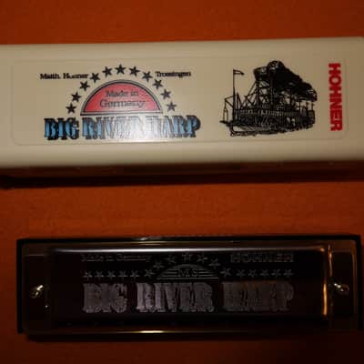 new HOHNER BIG RIVER HARMONICA Key F# Made GERMANY Blues Country Rock Folk Diatonic Harp MS SERIES image 1