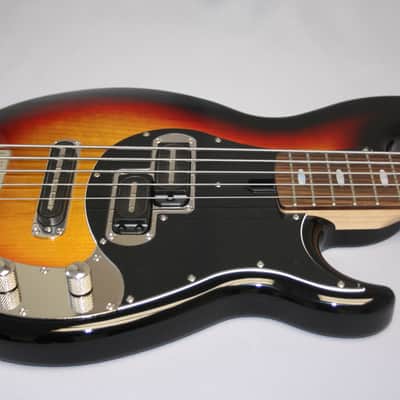Yamaha BB2025X Vintage Sunburst 5 Strings Bass Guitar W/OHSC , Free Shipping image 2