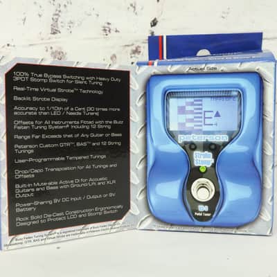 Peterson StroboStomp (VS-S) Pedal Tuner (Used in Original Packaging) image 6